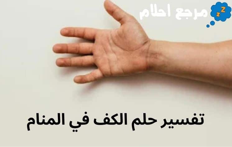 تفسير حلم الكف في المنام وتأويل رؤيته بالتفصيل